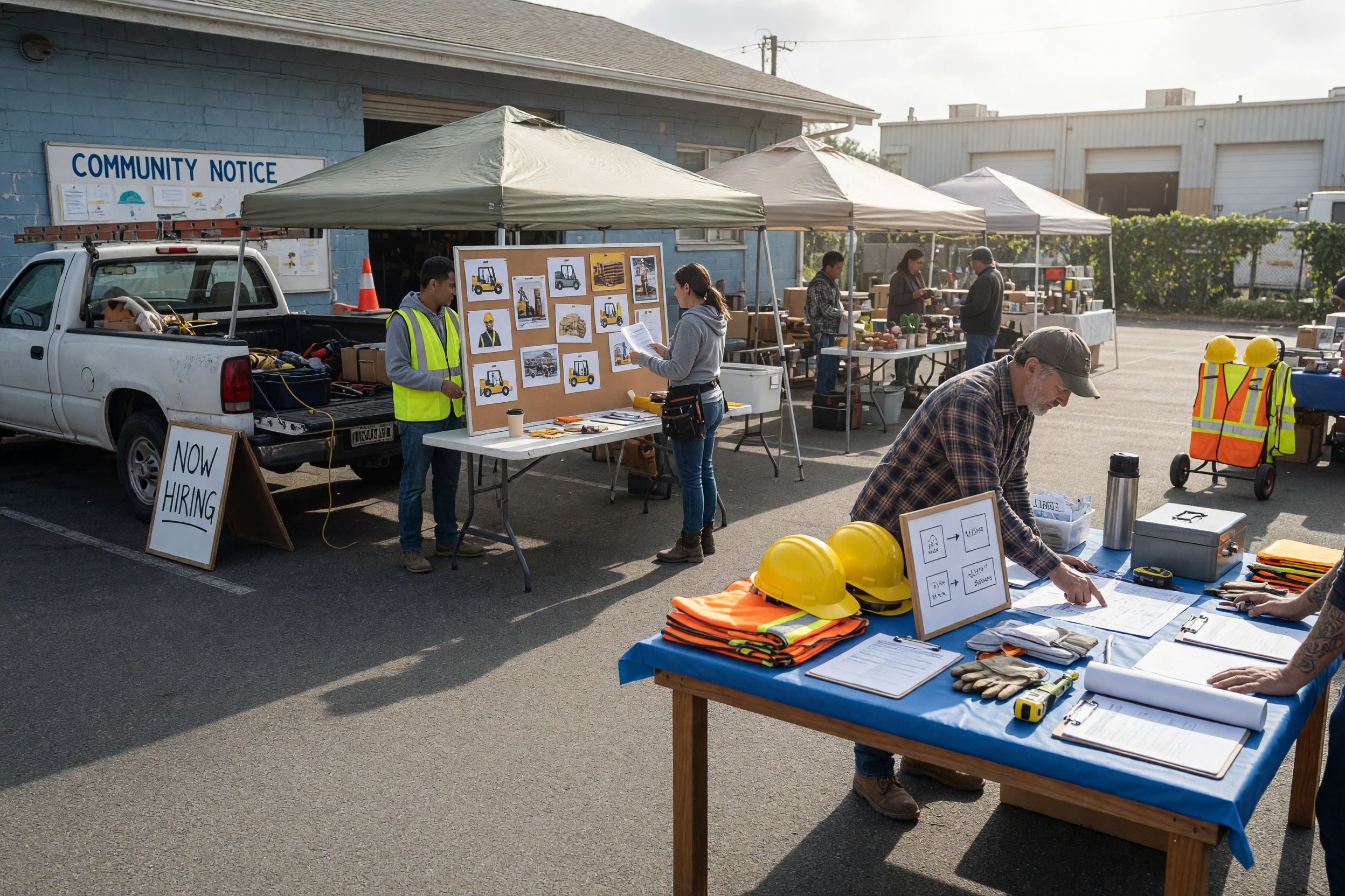 How to Find Nearby Construction and Warehouse Jobs on Brixaz
