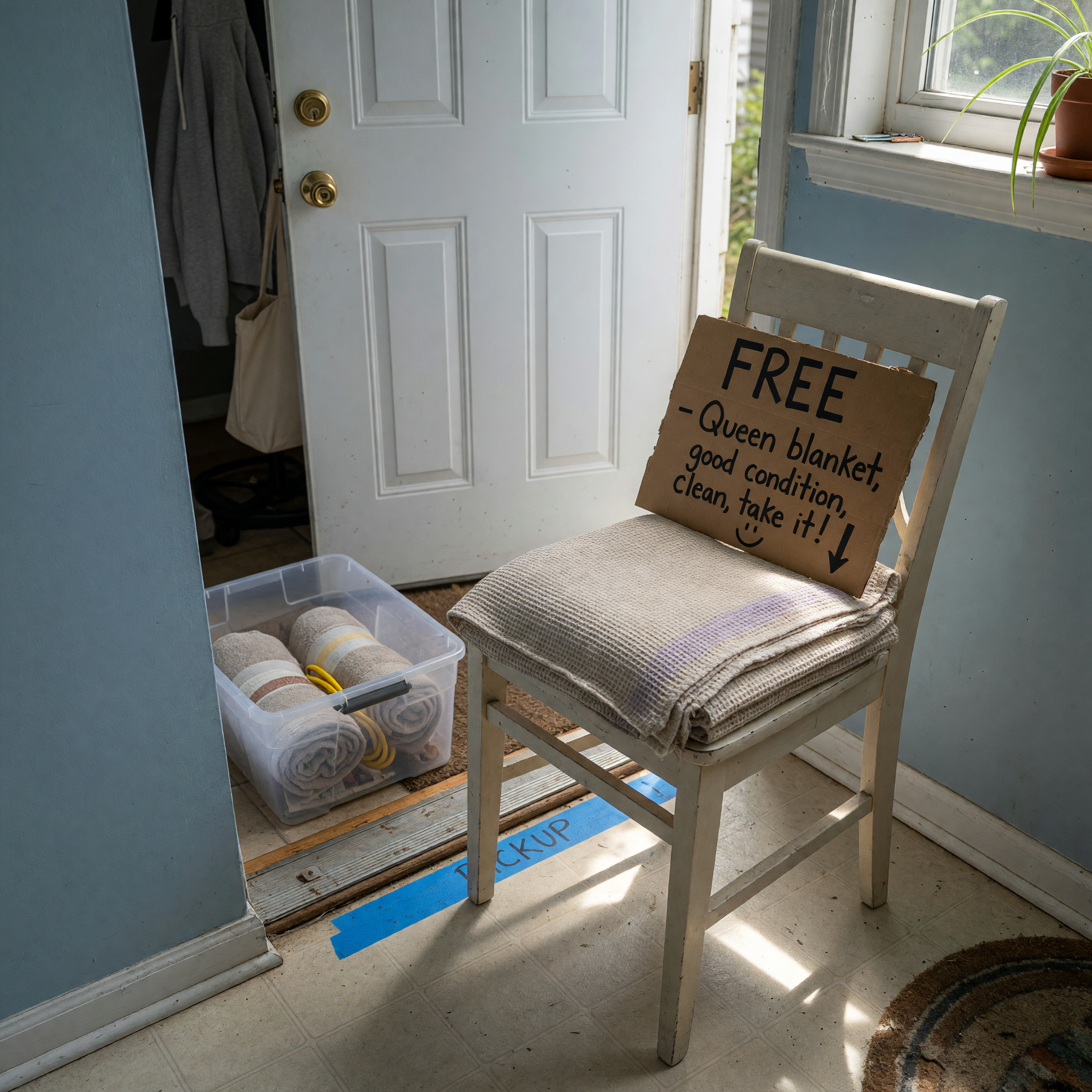 A free item prepared for local pickup