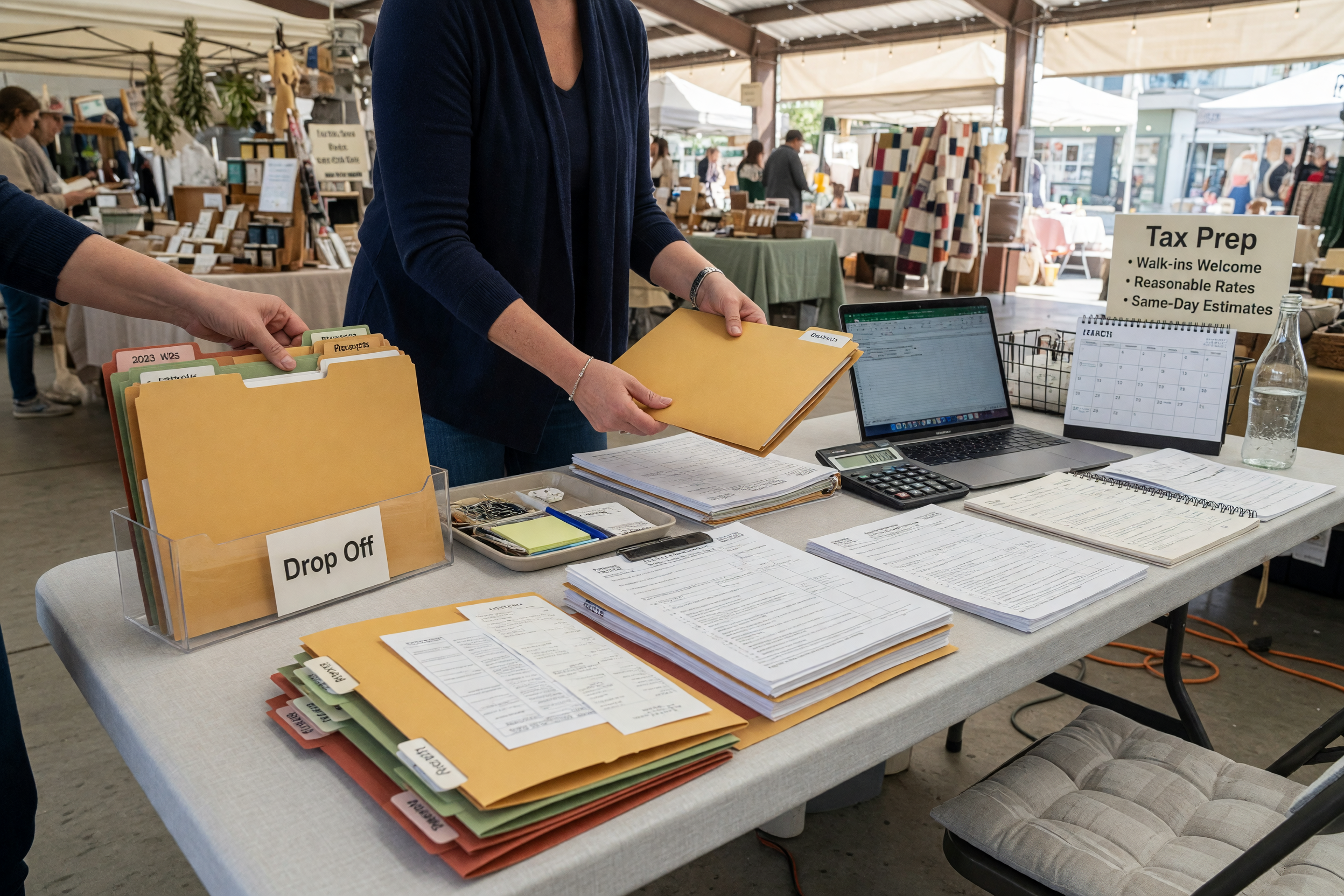 Post Tax Preparation Services With Documents and Deadlines