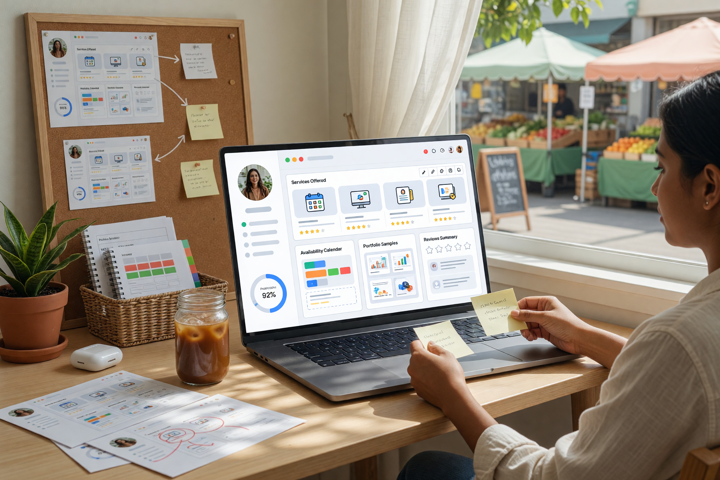 Remote Services Listing Template for Scope, Time Zone, and Payment