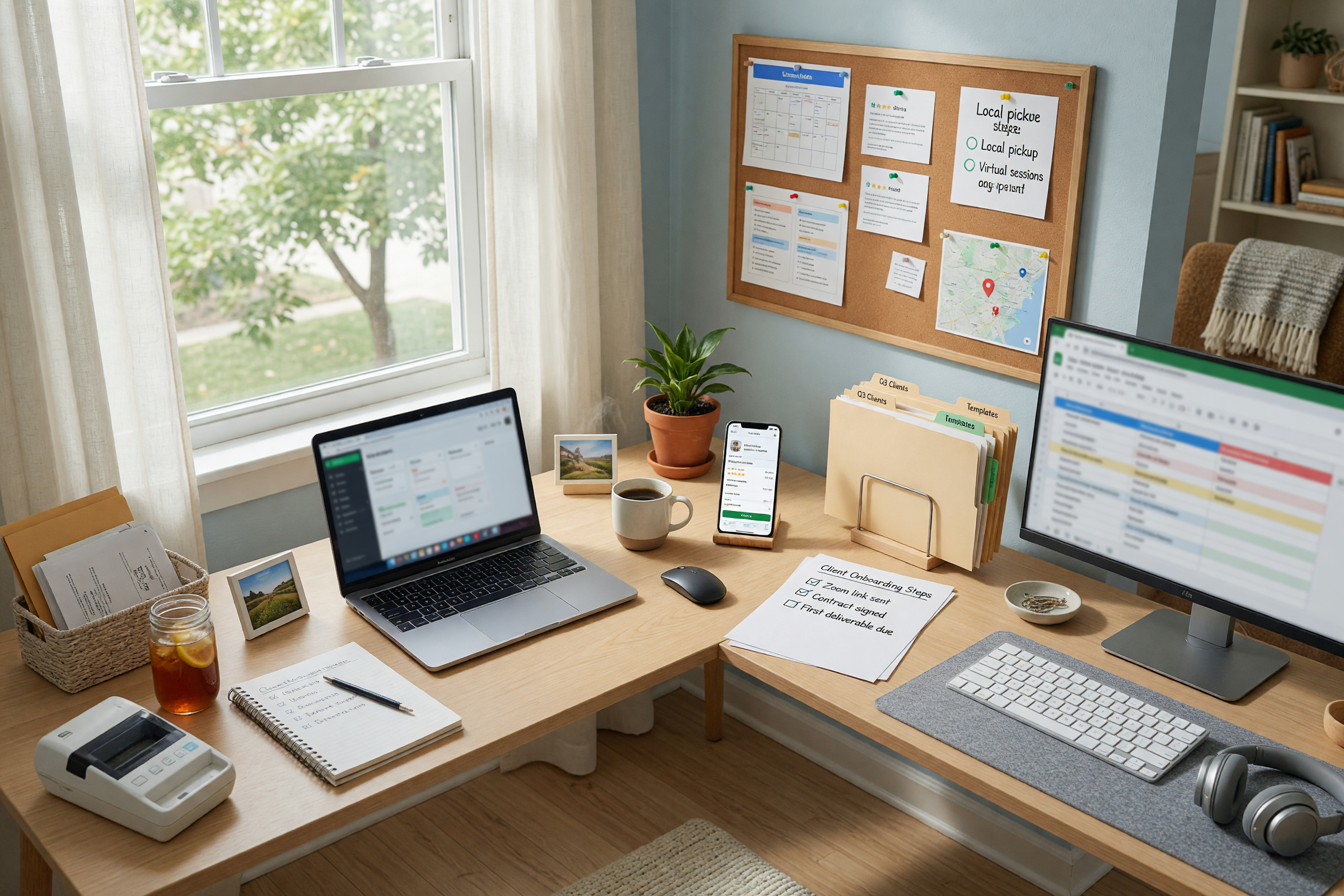 Remote Services Listing Template for Scope, Time Zone, and Payment