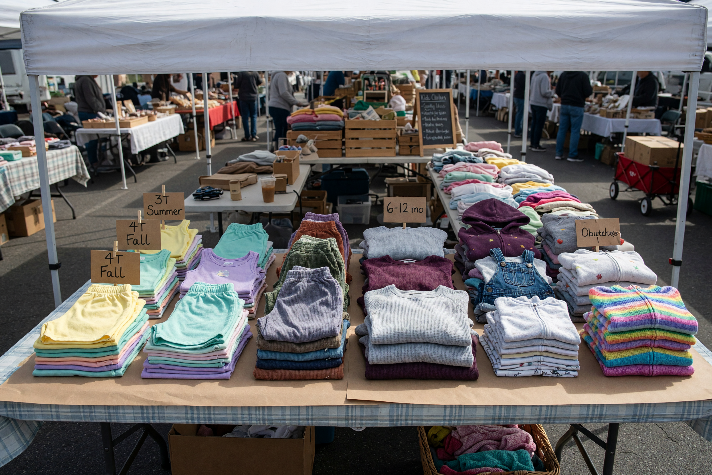 How to Sell a Kids’ Clothing Lot by Size, Season, and Pickup