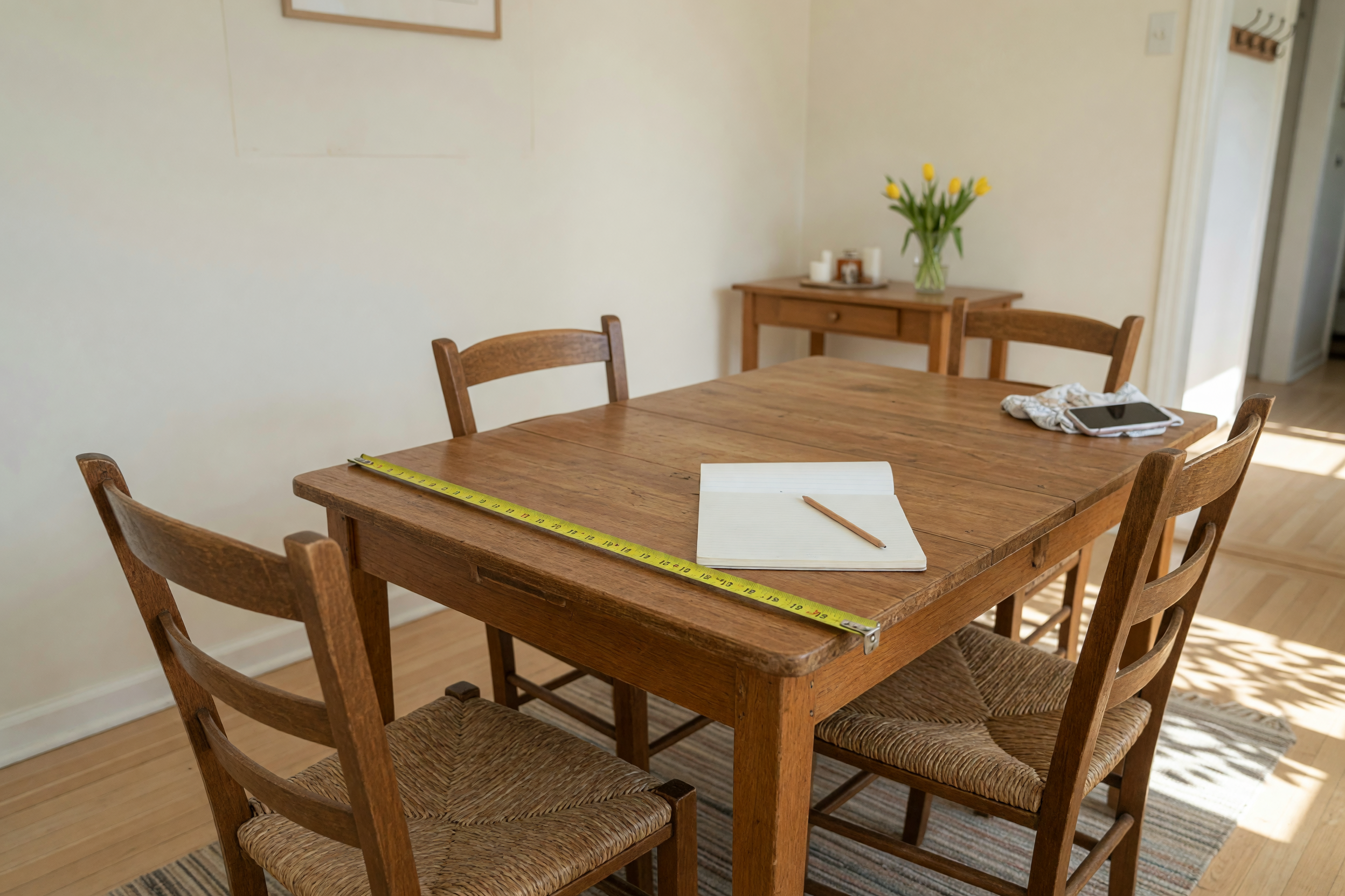 Sell a Used Dining Table: Measurements, Leaves, and Pickup