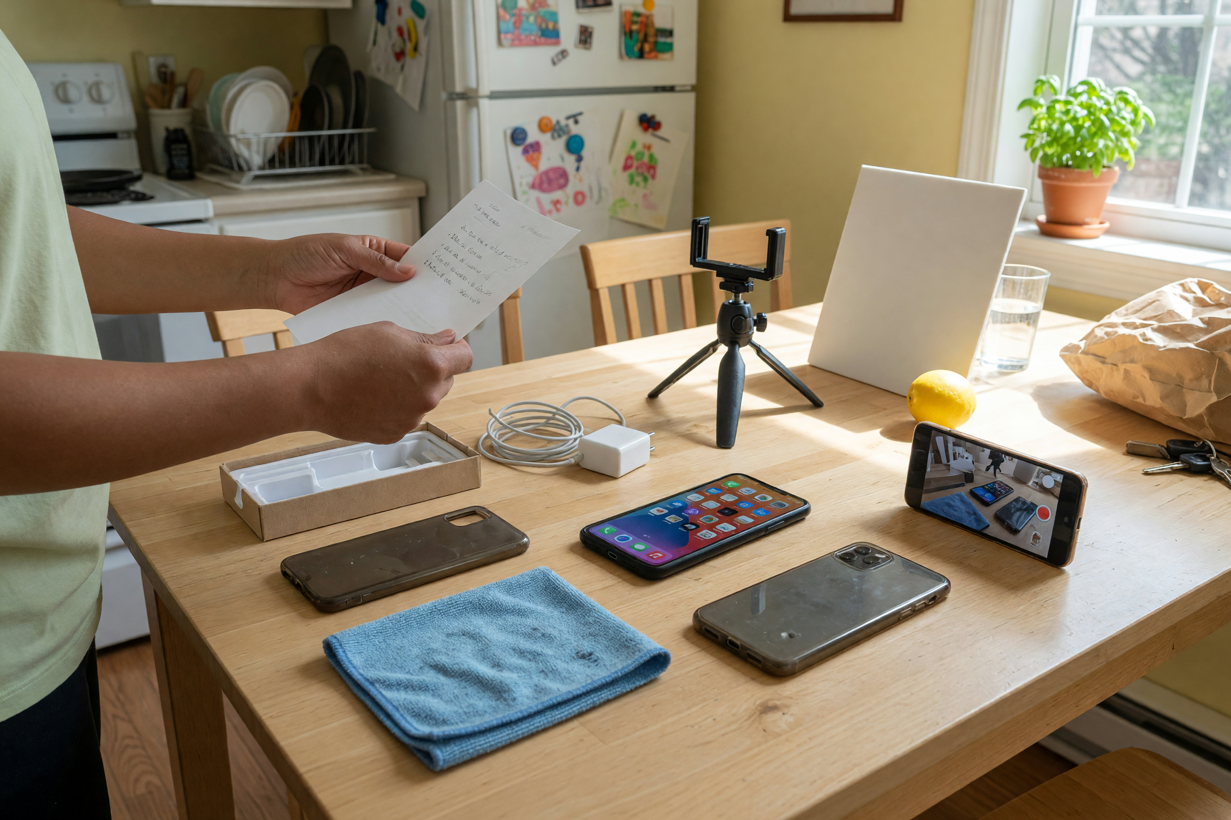 Sell a Used Phone Locally: IMEI, Condition, Pickup