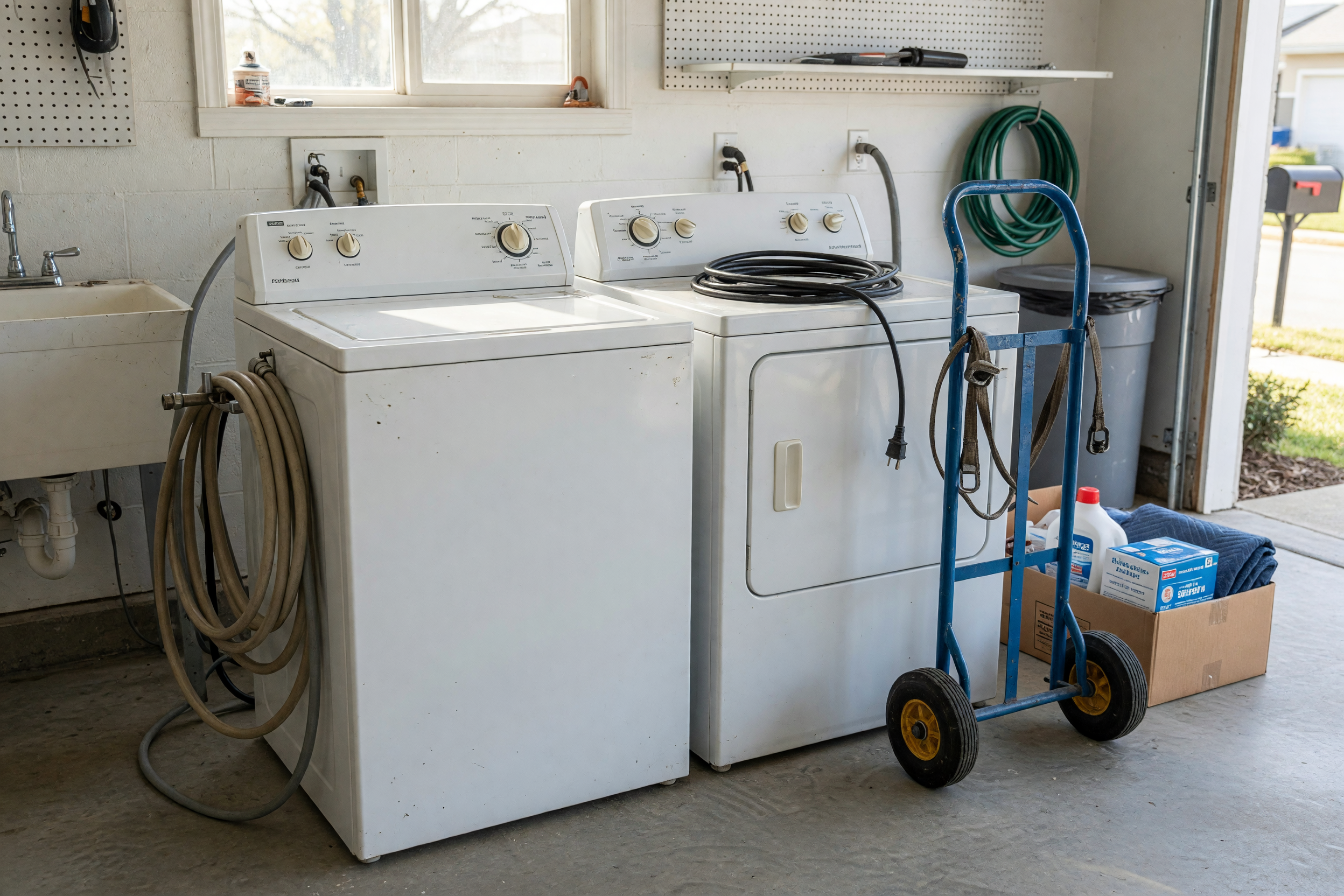 Sell a Washer and Dryer Set: Hookups, Cycle Proof