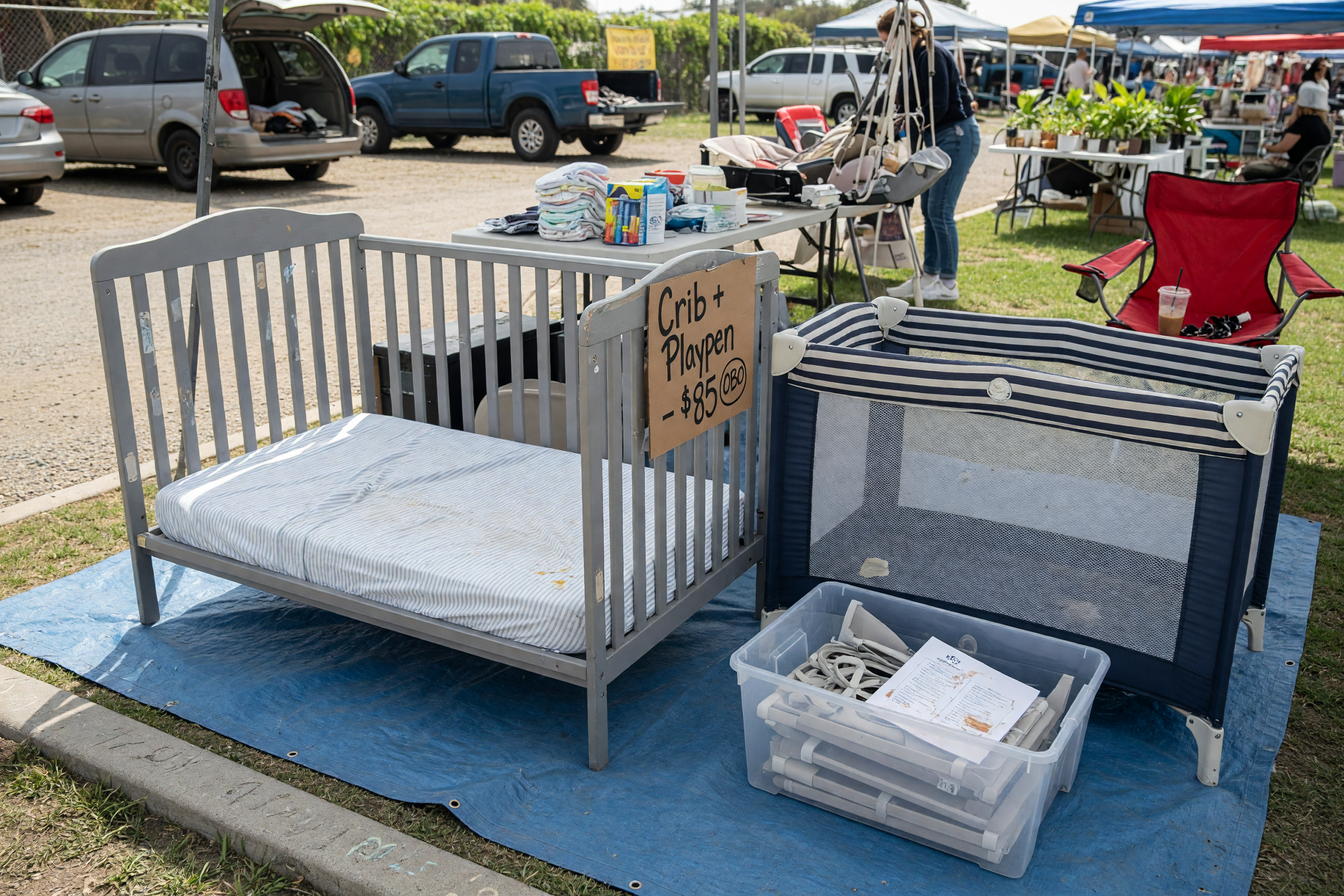 How to Sell a Used Crib or Playpen Safely and Clearly
