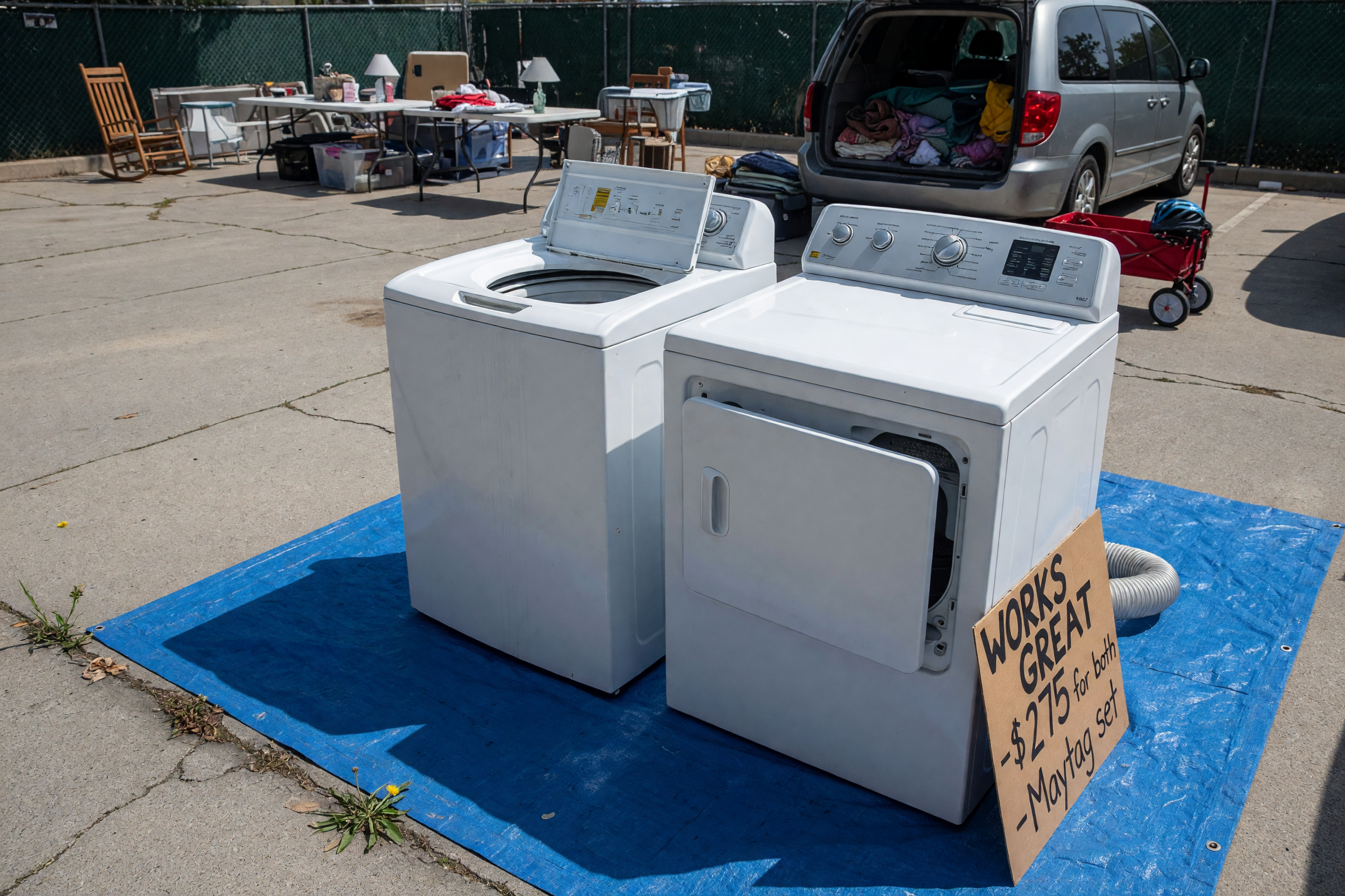 How to Sell a Washer and Dryer Locally on Brixaz